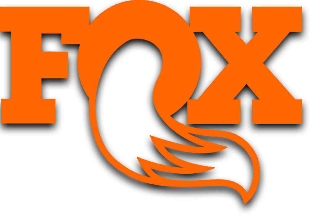 Fox Suspension logo. White Fox Factory лого.